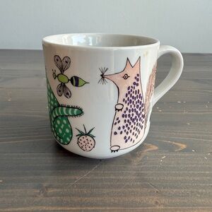 Vintage Arabia Noah's Ark" (Nooa Arkki) children's mug